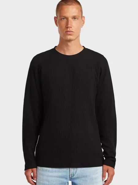 Лонгслів G-star Raw чорний
