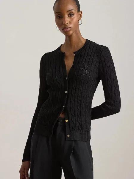 Lauren Ralph Lauren cardigan pentru femei cu negru