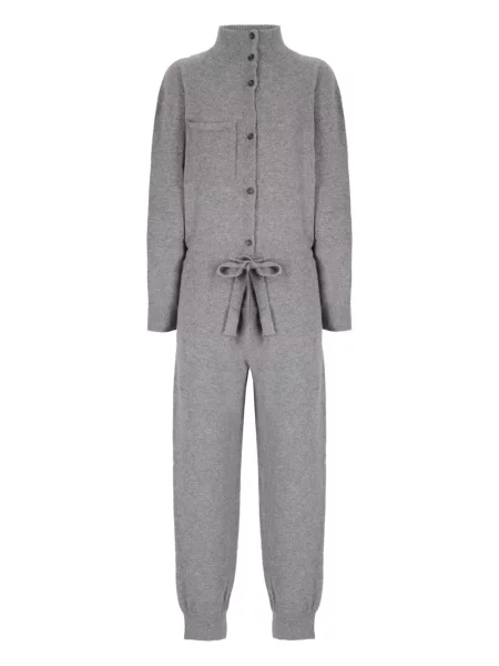 Dzianinowy kombinezon Laneus szary