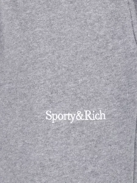 Τρέξιμο παντελόνι Sporty & Rich με σχέδιο γκρι