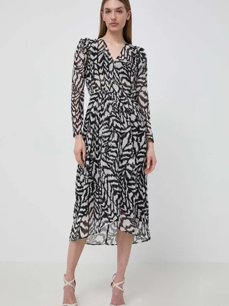 Рокля Morgan дълга разкроена