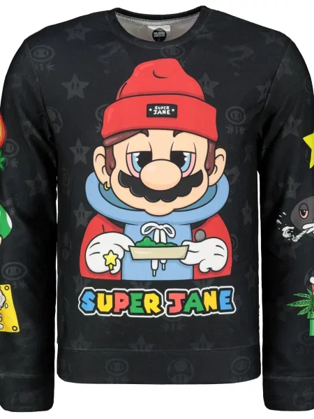 Pulover Mr. Gugu & Miss Go črna