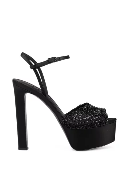 Sandale Le Silla cu platformă negru
