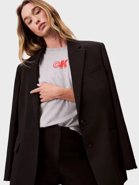 Футболка Calvin Klein Jeans серая