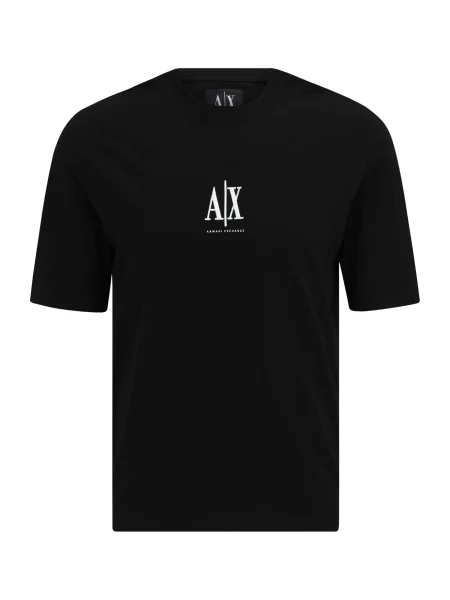 ARMANI EXCHANGE Tricou negru
