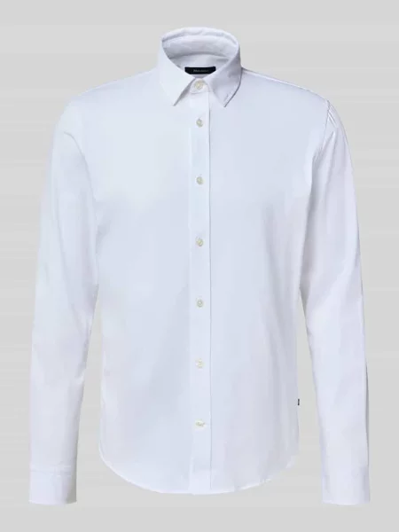 Koszula casualowa o kroju slim fit z kołnierzykiem typu kent model ‘trostol’ Matinique biała
