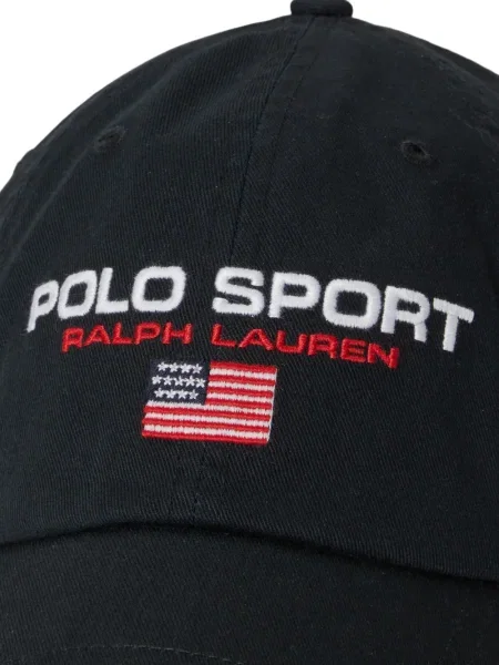Ριγέ polo Polo Ralph Lauren με κουκούλα με αυτόγραφο λευκό