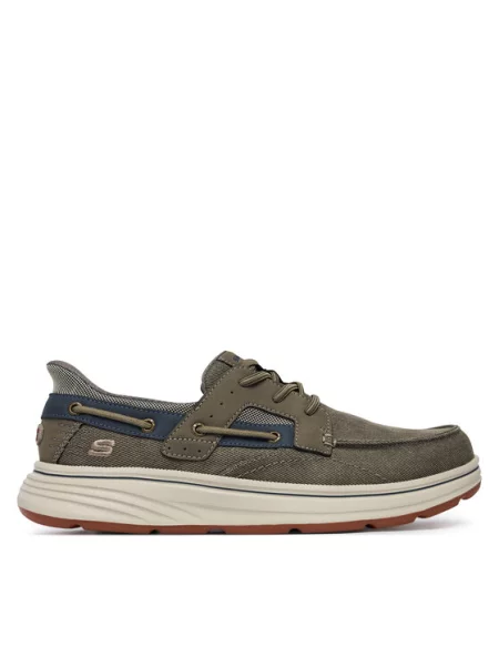 Polobotky Skechers šedé