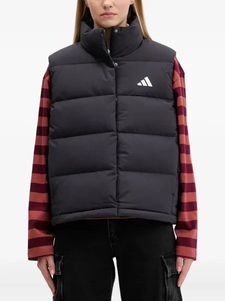 Bermudy Adidas na platformie czarne