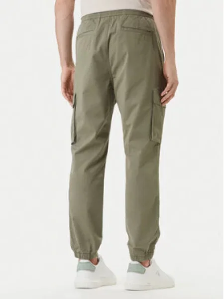 Calvin Klein Jeans Jogging hlače Comfort Skinny Fit bež