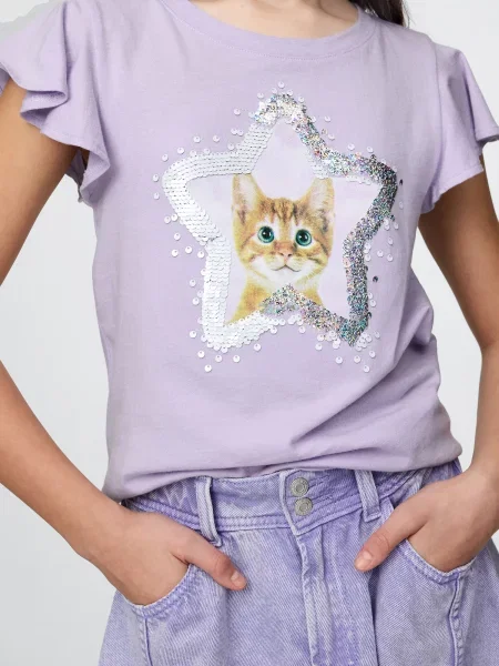 Тениска Gap сиво