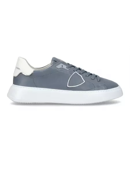 Sneakersy Philippe Model z nubuku szare