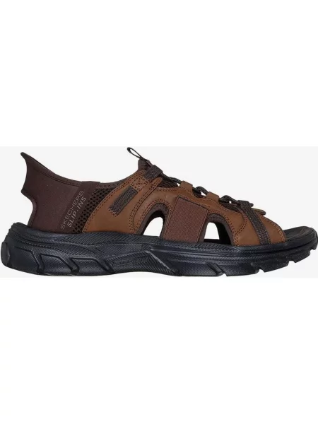 Sandały Skechers Slip-Ins Revolted SS Merrick brązowy 40 czarny