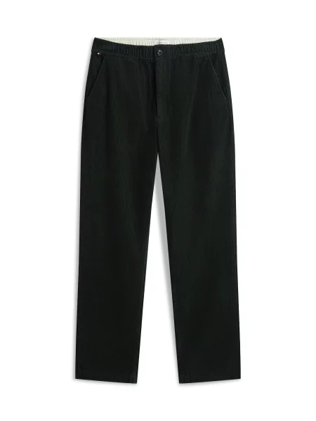 TOMMY HILFIGER Pantaloni eleganți pin verde