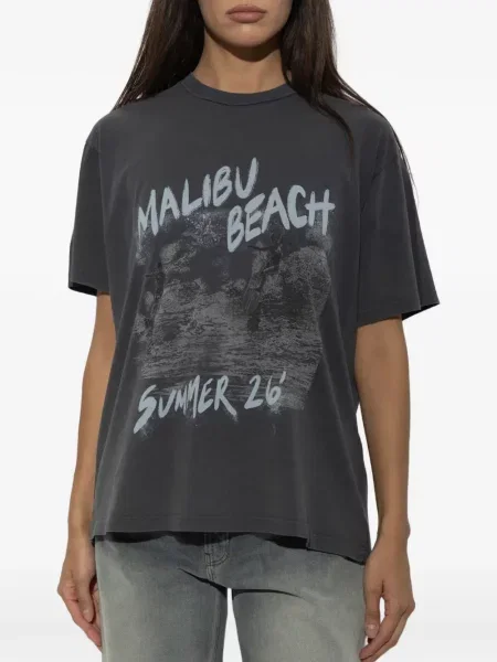Tricou Anine Bing cu imagine gri