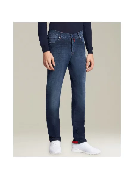 Jeansy Kiton niebieskie