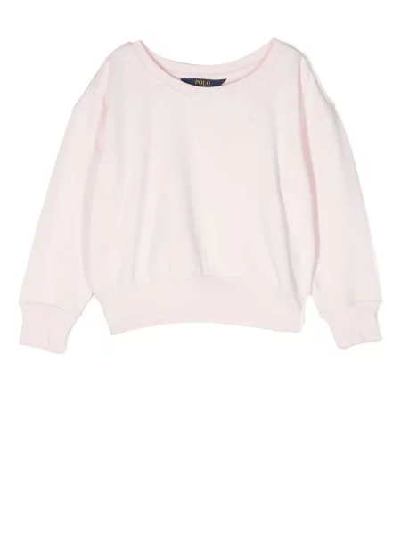 Bluza dziecięca Polo Ralph Lauren różowa