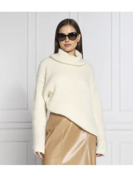 Pulover Boss Black de lână negru