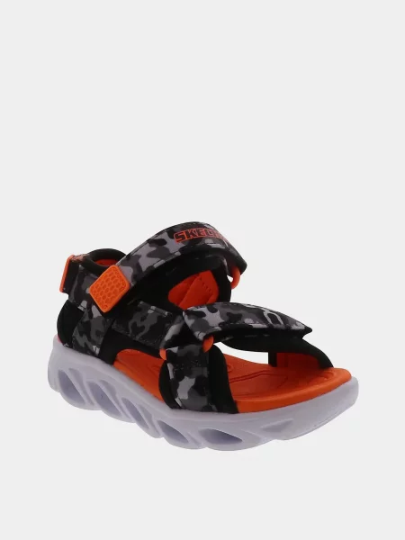 Детские сандалии Skechers серые