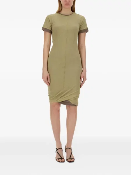 Sukienka koszulowa Sportmax zielona