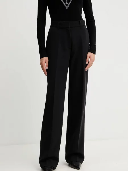 Hlače Guess JOANDRA črna