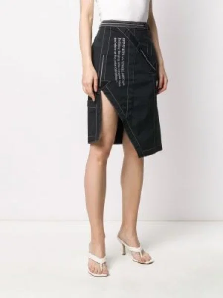 Asymetrické sukně Off-white bílé