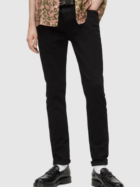 Дънки AllSaints черно
