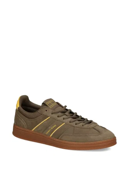 Csíkos sneaker Tommy Jeans barna