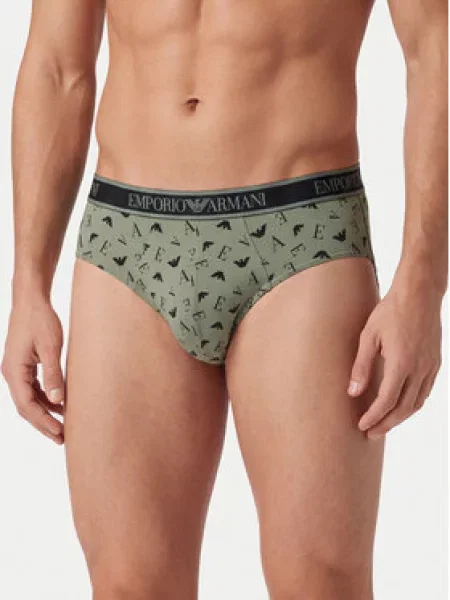 Emporio Armani Underwear Komplet spodnjih hlač slip﻿ zelena