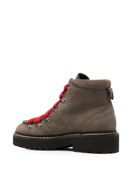 Fűzős csipkés sneaker Doucal's szürke