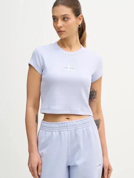 Calvin Klein Jeans kratka majica modra