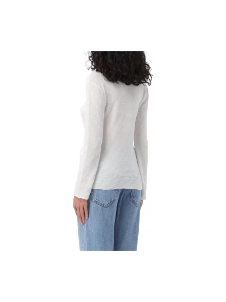Sweter Emporio Armani biały