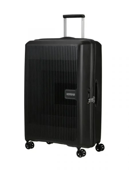 American Tourister Bőrönd aerostep SPINNER EXP TSA fekete