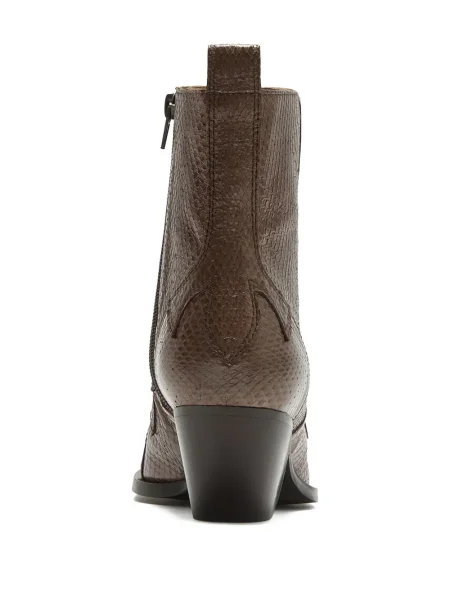 Botine Maliparmi cu vârf ascuţit maro