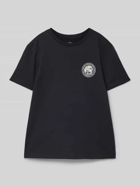 T-shirt z nadrukiem z logo Billabong czarna