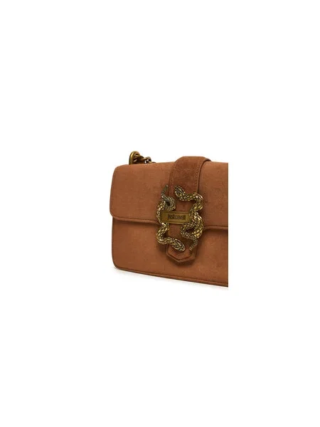 Just Cavalli Rankinė Iconic Snakes ruda