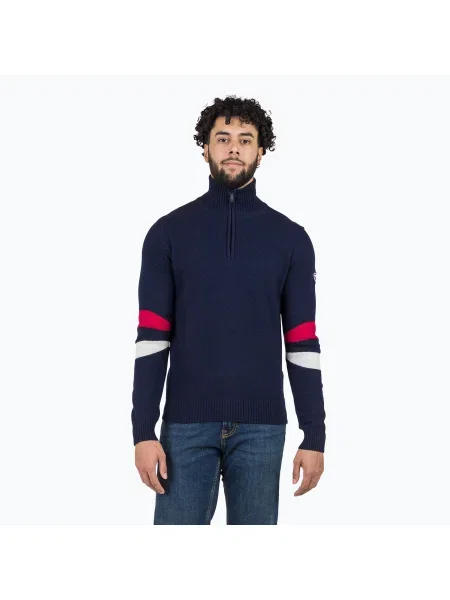 Pulover Rossignol tricotate albastru închis