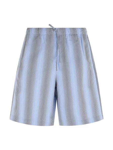 Szorty Dries Van Noten niebieskie