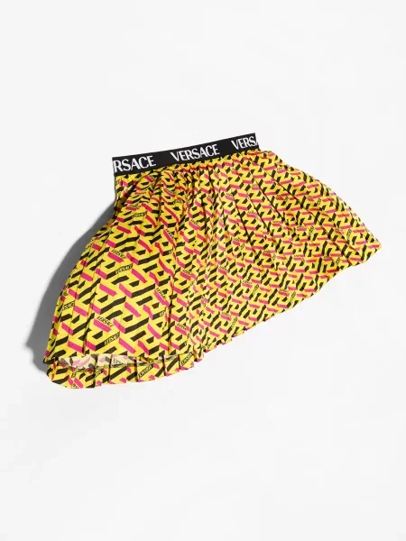 Fustă copii Versace galben