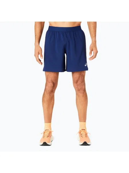 Pantaloni scurți de alergare pentru bărbați ASICS Road blue expanse albastru