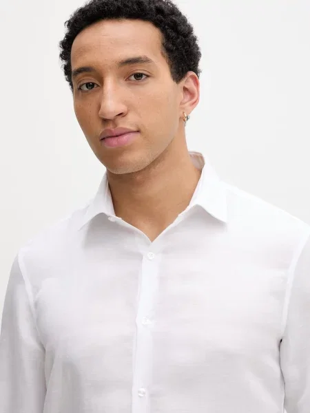 Calvin Klein ing férfi lenvászon fehér