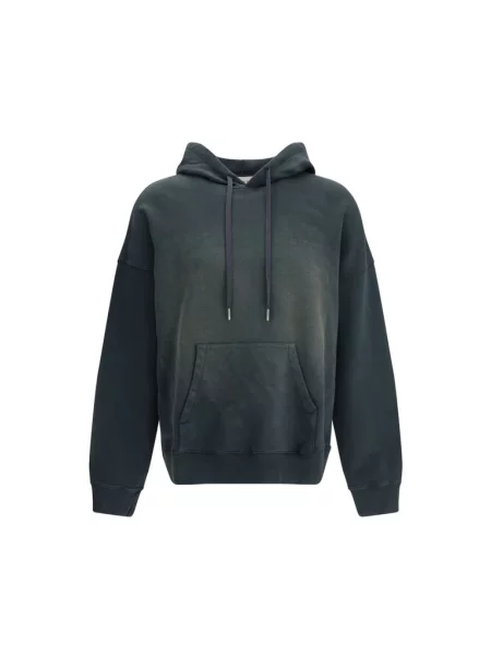 Bluza z kapturem Golden Goose czarna