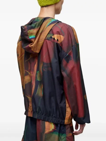 Geacă Osklen cu imagine cu imprimeu abstract