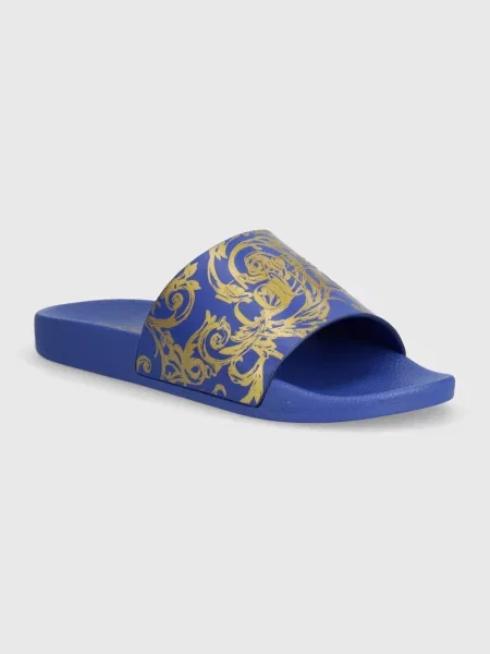 Natikači Versace Jeans Couture Slide modra