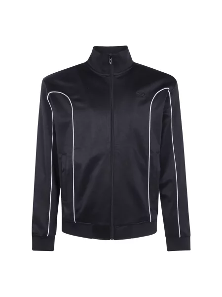 Bluza rozpinana Diesel czarna