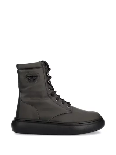 Botki dziecięce Emporio Armani zielone
