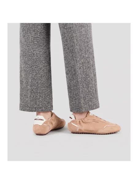 Sneakersy Alexander Smith zamszowe beżowe