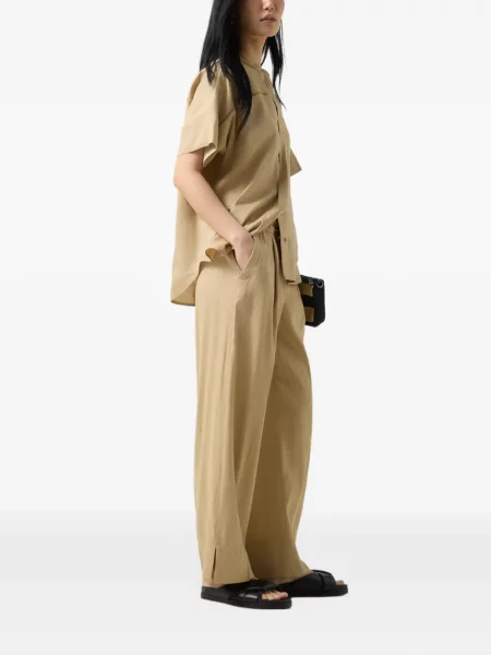 Pantaloni Bogner cu cordon maro