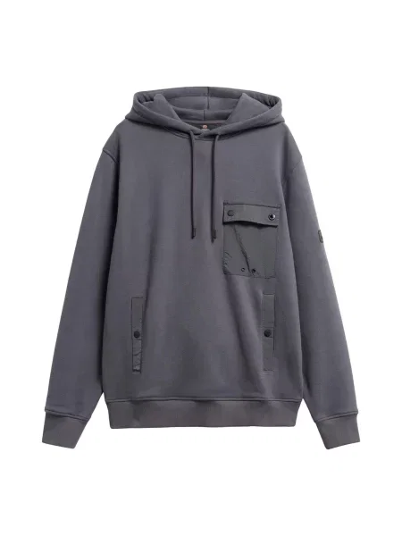 Barbour International Mikina INLINE' šedá