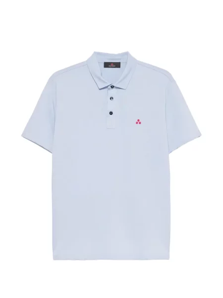 Tricou polo Peuterey cu autograf albastru